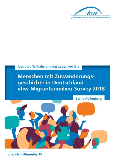 Cover vhw Schriftenreihe Nummer 10