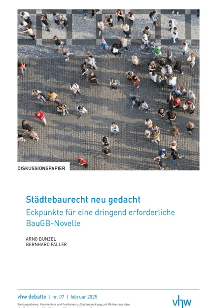 Cover vhw-Debatte Nummer 7