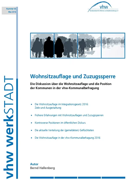 Cover werkSTADT Nummer 5