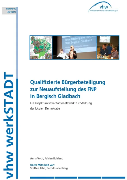 Cover werkSTADT Nummer 12