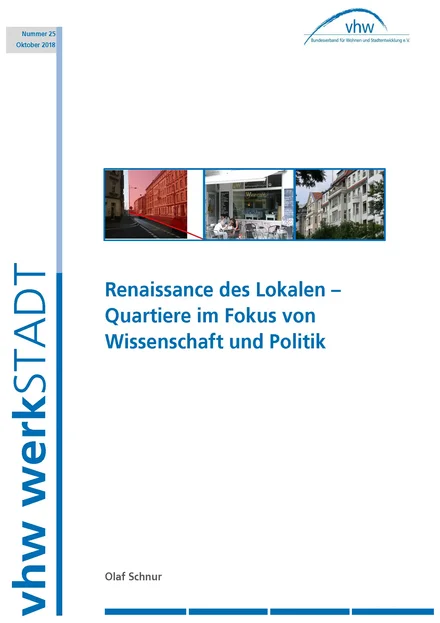 Cover werkSTADT Nummer 25