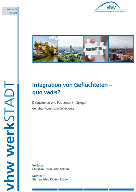 Cover werkSTADT Nummer 6