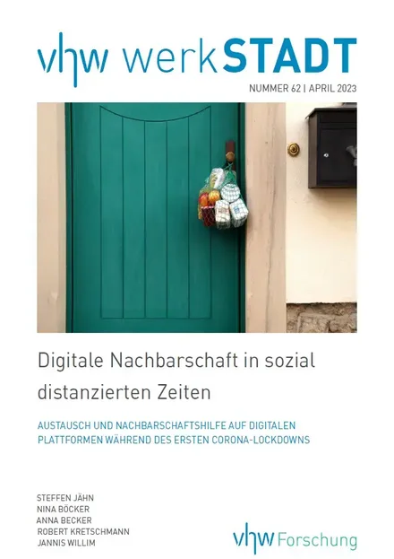 Cover werkSTADT Nummer 62