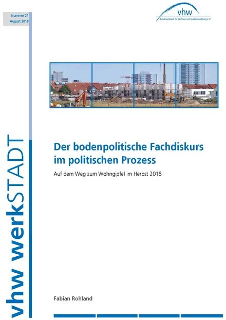 Cover werkSTADT Nummer 21