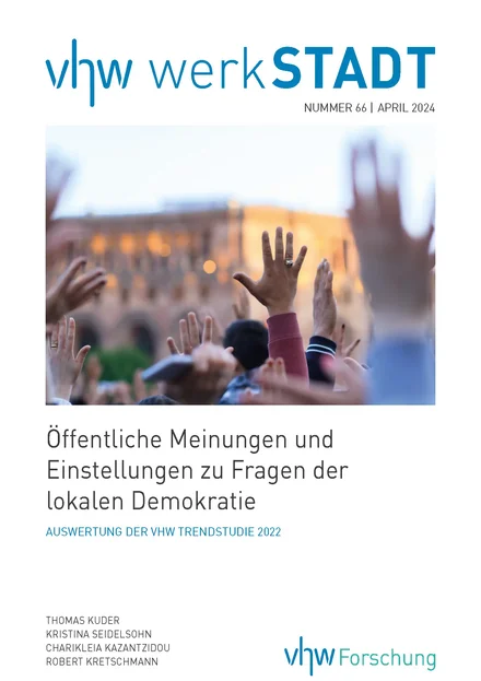 Cover werkSTADT Nummer 66