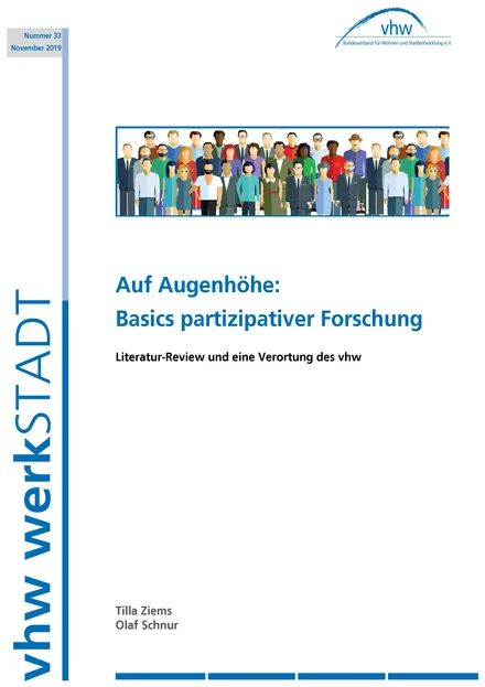 Cover werkSTADT Nummer 33