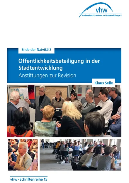Cover vhw Schriftenreihe Nummer 15