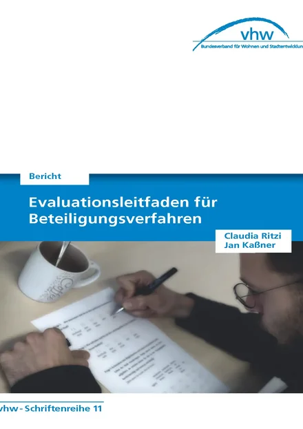 Cover vhw Schriftenreihe Nummer 11