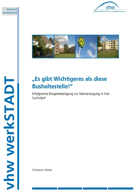 Cover werkSTADT Nummer 9