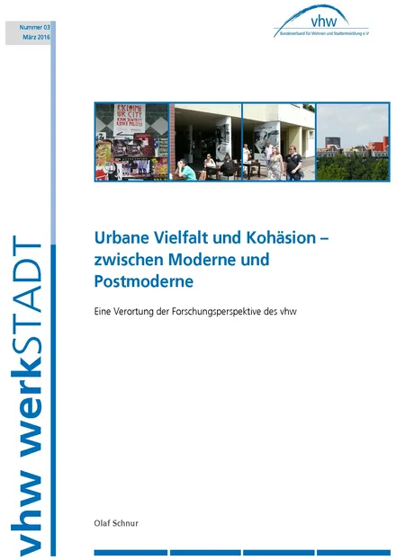 Cover werkSTADT Nummer 3