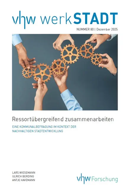 Cover werkSTADT Nummer 80